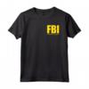 Camicia dell'FBI - Maglietta con Logo del Federal Bureau of Investigation - Ideale per Fan della Polizia Federale USA
