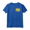 Camicia dell'FBI - Maglietta con Logo del Federal Bureau of Investigation - Ideale per Fan della Polizia Federale USA