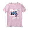 Bambino Polizia Con Auto della Polizia - Allarme! Io Ho 4 Anni Maglietta - Regalo Compleanno per Bambini di 4 Anni