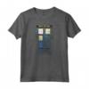 HapTiger Cosplay Tardis Distressed Time-Traveller - Maglietta Doctor Who Fantascienza - Regalo Perfetto per Whovian