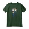 HapTiger Cosplay Tardis Distressed Time-Traveller - Maglietta Doctor Who Fantascienza - Regalo Perfetto per Whovian
