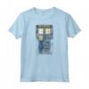 HapTiger Cosplay Tardis Distressed Time-Traveller - Maglietta Doctor Who Fantascienza - Regalo Perfetto per Whovian