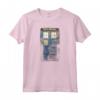 HapTiger Cosplay Tardis Distressed Time-Traveller - Maglietta Doctor Who Fantascienza - Regalo Perfetto per Whovian