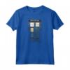 HapTiger Cosplay Tardis Distressed Time-Traveller - Maglietta Doctor Who Fantascienza - Regalo Perfetto per Whovian