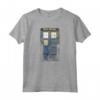 HapTiger Cosplay Tardis Distressed Time-Traveller - Maglietta Doctor Who Fantascienza - Regalo Perfetto per Whovian