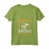 Donna Dream Big Aim High Sell Case Agente Immobiliare - Maglietta Collo a V per Broker - Ideale per Transazioni Immobiliari