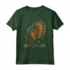 Orgoglioso Nativo Americano - Lavoro come Agente Immobiliare Commerciale Maglietta - T-shirt Patriottica con Logo Tribale