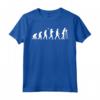 Evoluzione Geometri - Umoristico Tee Shirt per Misurazioni Gag - Regalo Maglietta per Commercialisti e Agenti Immobiliari