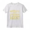 Miglior Agente Letterario del Mondo - Divertente Maglia a Manica per un Regalo Professionale - Ideale per Compleanno o Natale