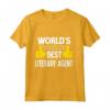 Miglior Agente Letterario al Mondo - Maglia a Manica Lunga per Agenti Letterari - Regalo Divertente e Professionale per Compleanni e Natale