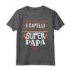 Divertente Padre Festa Del Papà Maglietta - Il Miglior Papà del Mondo - Idea Regalo Unica per Compleanni o Natale