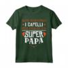 Divertente Padre Festa Del Papà Maglietta - Il Miglior Papà del Mondo - Idea Regalo Unica per Compleanni o Natale