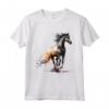 Cavallo con Stampa Animalier - Maglietta per Amanti degli Animali - Ideale per Regali Speciali