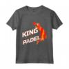 King of Padel - Maglietta Divertente per Padelista - Regalo per Giocatori di Padel - Abbigliamento Padel Uomo