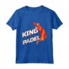 King of Padel - Maglietta Divertente per Padelista - Regalo per Giocatori di Padel - Abbigliamento Padel Uomo