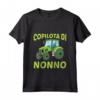 Bambino Ragazzi Copilota di Nonno Trattore Agricoltore - Maglietta Divertente per Piccoli Amanti della Vita di Campagna