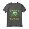 Bambino Ragazzi Copilota di Nonno Trattore Agricoltore - Maglietta Divertente per Piccoli Amanti della Vita di Campagna