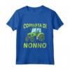 Bambino Ragazzi Copilota di Nonno Trattore Agricoltore - Maglietta Divertente per Piccoli Amanti della Vita di Campagna