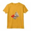 Maglietta con Orsacchiotto e Cuore Orsetto - Dolce Maglia a Manica per Amanti degli Orsacchiotti - Ideale per Regalo