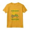 Bambino Mi Piacciono I Trattori - Autista Di Trattore Ragazzo Maglietta per Amanti della Vita di Campagna - Ideale come Regalo per Bambini Agricoltori in Erba