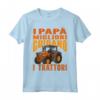 Scritta Divertente Papà Agricoltore Trattore - I Papà Migliori Guidano i Trattori - Maglietta Art per Regalo Festa del Papà