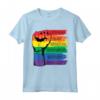 Orgoglio Mese Merch LGBT Rainbow Fist LGBTQ Gay Pride Maglietta - Love is Love - Ideale per Esprimere il Tuo Orgoglio