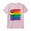 Orgoglio Mese Merch LGBT Rainbow Fist LGBTQ Gay Pride Maglietta - Love is Love - Ideale per Esprimere il Tuo Orgoglio