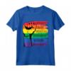 Orgoglio Mese Merch LGBT Rainbow Fist LGBTQ Gay Pride Maglietta - Love is Love - Ideale per Esprimere il Tuo Orgoglio