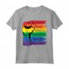 Orgoglio Mese Merch LGBT Rainbow Fist LGBTQ Gay Pride Maglietta - Love is Love - Ideale per Esprimere il Tuo Orgoglio