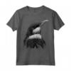 Penguin Art Poligono Geometrico - Maglietta con Motivo Animale - Ideale per Amanti degli Animali e Bambini