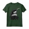 Penguin Art Poligono Geometrico - Maglietta con Motivo Animale - Ideale per Amanti degli Animali e Bambini