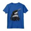 Penguin Art Poligono Geometrico - Maglietta con Motivo Animale - Ideale per Amanti degli Animali e Bambini