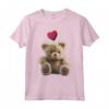 Maglietta con Orsacchiotto e Cuore - Perfetta per Amanti degli Orsacchiotti - Acquista Online Maglietta Divertente Orsacchiotto