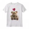 Maglietta con Orsacchiotto e Cuore - Perfetta per Amanti degli Orsacchiotti - Acquista Online Maglietta Divertente Orsacchiotto