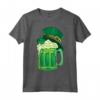 Birra Verde Irlandese con Cappello San Patrizio - Maglietta Divertente per la Festa di San Patrizio - Regalo per Amanti della Birra e della Cultura Irlandese