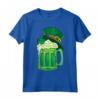 Birra Verde Irlandese con Cappello San Patrizio - Maglietta Divertente per la Festa di San Patrizio - Regalo per Amanti della Birra e della Cultura Irlandese