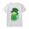 Birra Verde Irlandese con Cappello San Patrizio - Maglietta Divertente per la Festa di San Patrizio - Regalo per Amanti della Birra e della Cultura Irlandese
