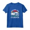 Donna Camping Divertente - Regina Del Camper - Maglietta Camperista per Amanti del Campeggio in Roulotte