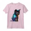 Gatti Stampa Animale Gatto Motivo Art Cat Maglietta - Ideale per Amanti dei Gatti e degli Animali - Regalo Speciale per Amici e Familiari