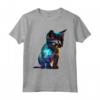 Gatti Stampa Animale Gatto Motivo Art Cat Maglietta - Ideale per Amanti dei Gatti e degli Animali - Regalo Speciale per Amici e Familiari