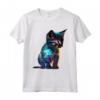 Gatti Stampa Animale Gatto Motivo Art Cat Maglietta - Ideale per Amanti dei Gatti e degli Animali - Regalo Speciale per Amici e Familiari