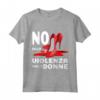 Maglia No Violenza Contro le Donne - T-shirt No Violenza di Genere per Sensibilizzare e Mostrare Solidarietà - Giornata Internazionale per l'Eliminazione della Violenza contro le Donne