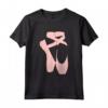 Ballerina Ballerina Pointe Scarpa - Maglietta da Danza per Ballerine al Barre - Regalo Unico per Ballerina Professionista