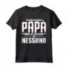 Se Non Ci Riesce Papà Non Ci Riesce Nessuno - Maglietta Divertente per la Festa del Papà - Idea Regalo per Padri, Nonni e Mariti