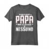 Se Non Ci Riesce Papà Non Ci Riesce Nessuno - Maglietta Divertente per la Festa del Papà - Idea Regalo per Padri, Nonni e Mariti