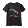 Bear Mountains - Orso Colorato con Animali Selvatici Maglietta per Amanti degli Animali - Ideale come Regalo per Familiari e Bambini