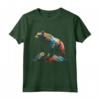 Bear Mountains - Orso Colorato con Animali Selvatici Maglietta per Amanti degli Animali - Ideale come Regalo per Familiari e Bambini