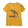 Bear Mountains - Orso Colorato con Animali Selvatici Maglietta per Amanti degli Animali - Ideale come Regalo per Familiari e Bambini