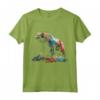Bear Mountains - Orso Colorato con Animali Selvatici Maglietta per Amanti degli Animali - Ideale come Regalo per Familiari e Bambini
