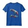 Bear Mountains - Orso Colorato con Animali Selvatici Maglietta per Amanti degli Animali - Ideale come Regalo per Familiari e Bambini
